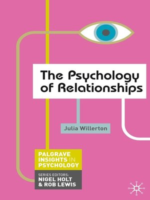 cover image of The Psychology of Relationships